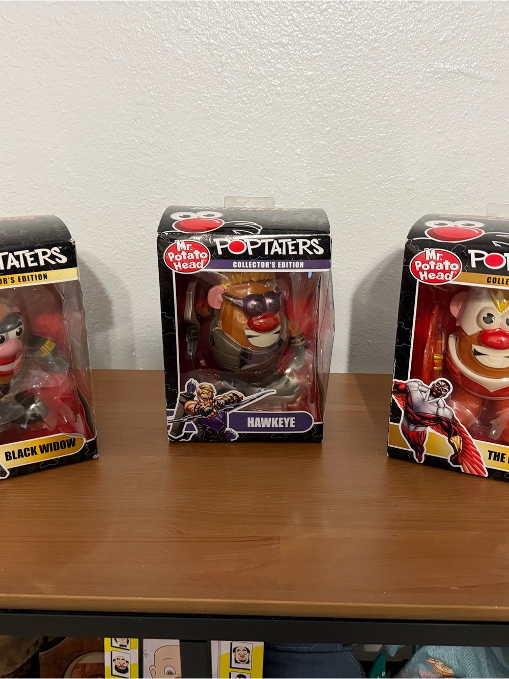 Poptaters Hawkeye Collectible Figure - Purple and Brown